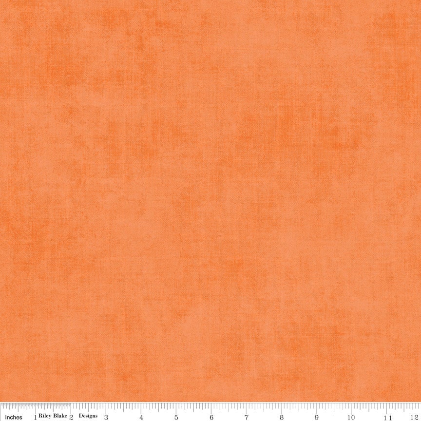 Riley Blake Basic Shades Tangerine Fabric 1/2 Yard