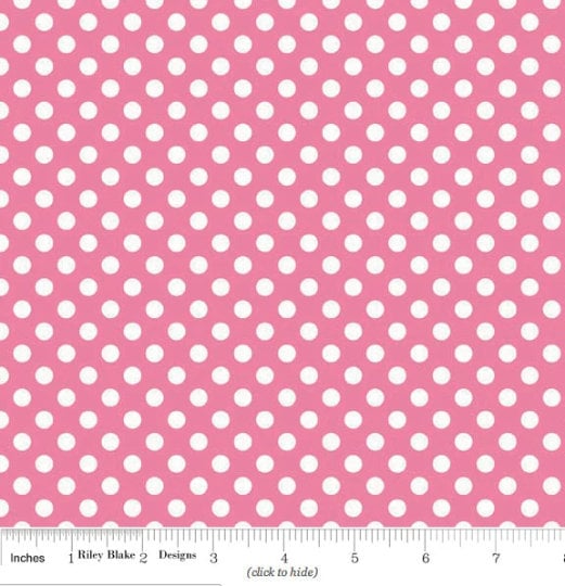 Riley Blake Pink Fabric Fat Quarter Bundle
