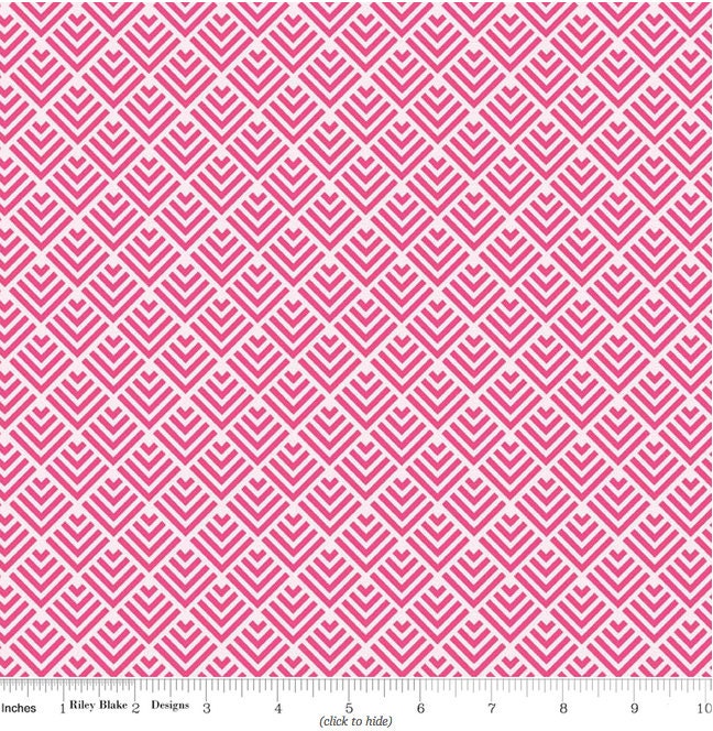 Riley Blake Summer Breeze Fish Tale Pink by Bella Blvd