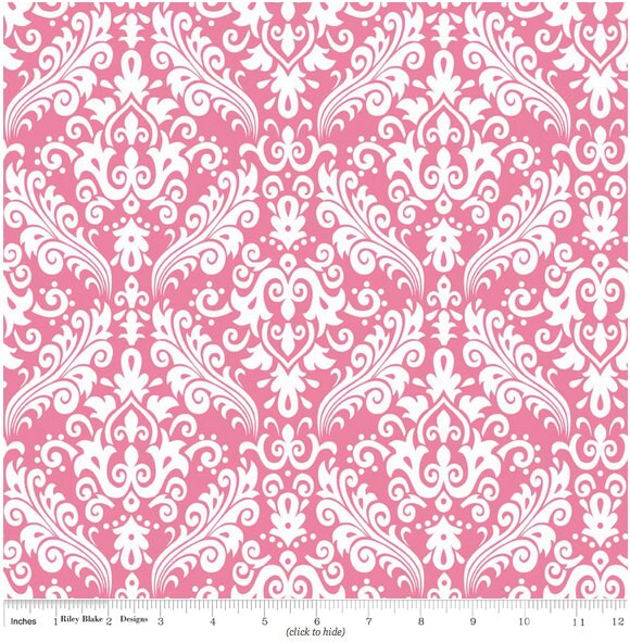 Riley Blake Hollywood Medium Damask Fat Quarter Bundle
