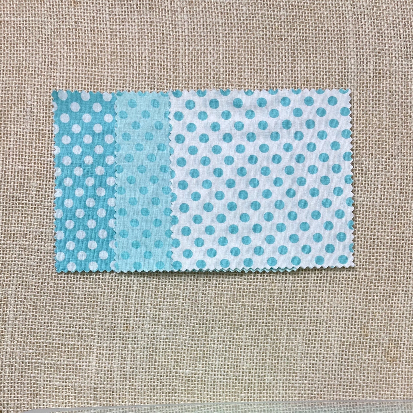 Riley Blake Aqua Variety Print 5 Inch Stacker Charm Pack
