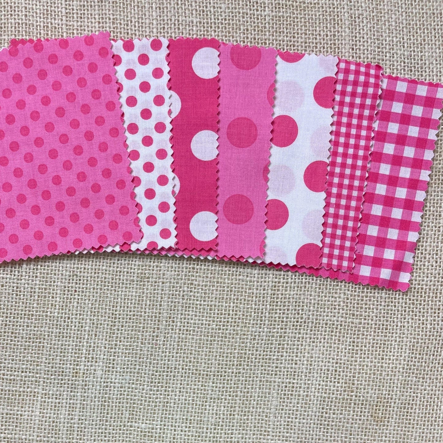 Riley Blake Pink Variety Print 5 Inch Stacker Charm Pack