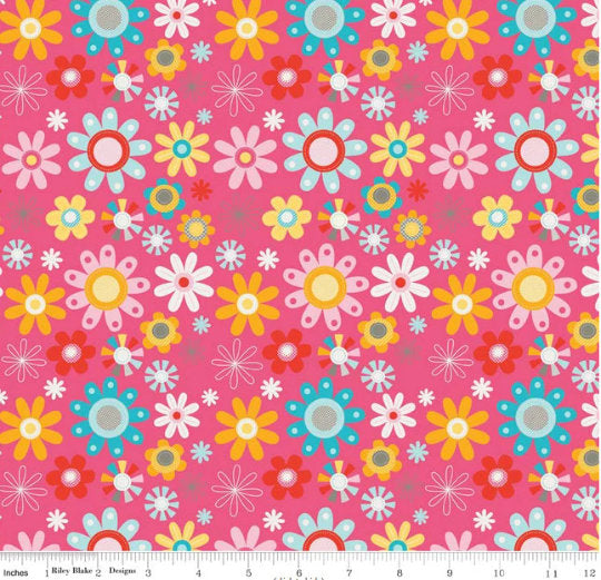 Riley Blake Pink Fabric Fat Quarter Bundle