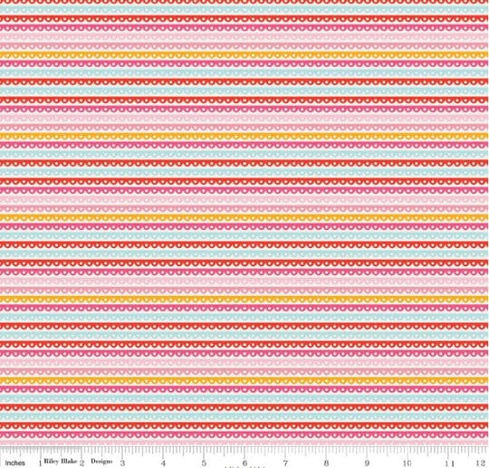 Riley Blake Pink Fabric Fat Quarter Bundle