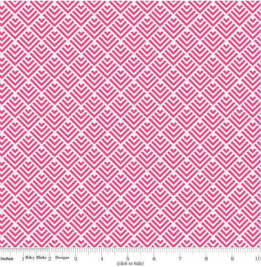 Riley Blake Summer Breeze Fish Tale Pink by Bella Blvd