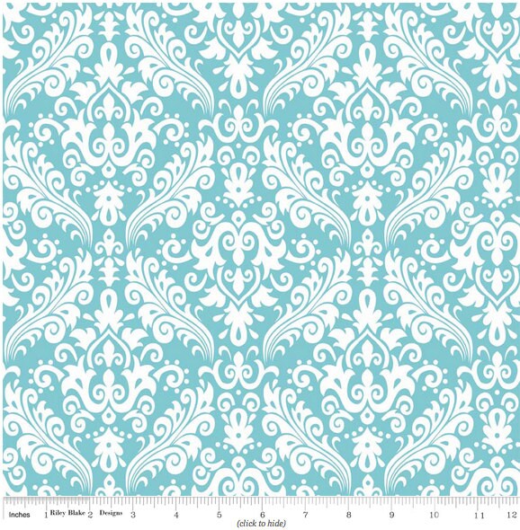 Riley Blake Hollywood Medium Damask Fat Quarter Bundle